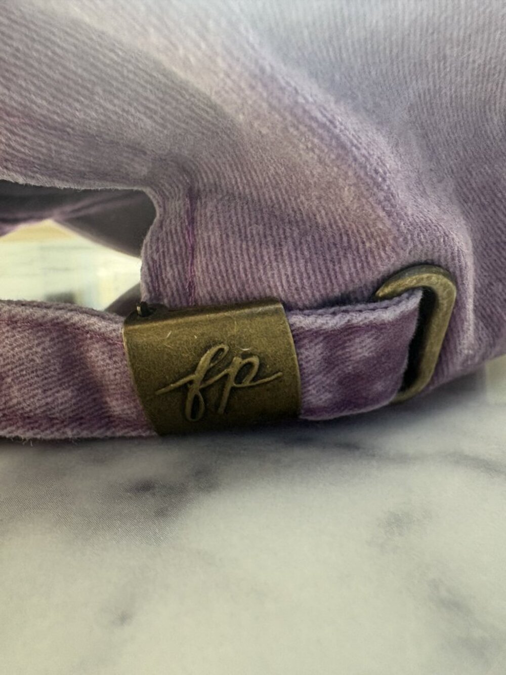 FP Movement Blooming Buti Baseball Cap Mauve Purple Embroidered - Picture 4 of 5